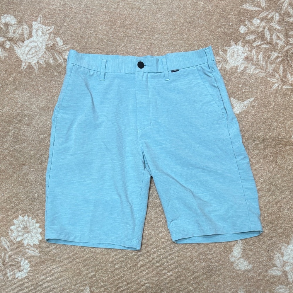 Light Blue Men's Shorts / swim trunk